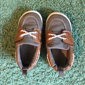 Carters Boat Shoes with Velcro!